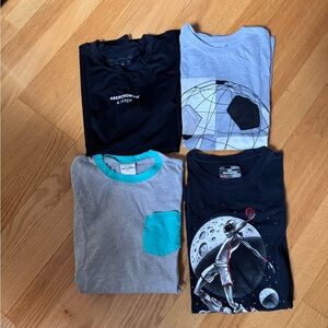 Bundle of shirts and shorts. Boy size 10/12.